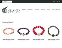 Tablet Screenshot of inlandfashion.com